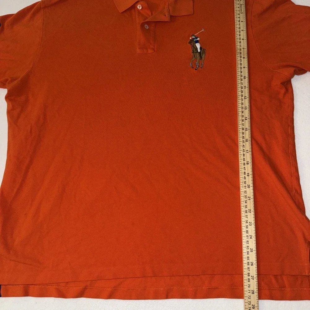 Vintage Polo Ralph Lauren Orange Polo/size 2XL